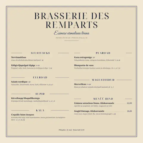 Pitsrosett – menüümalli eelvaade