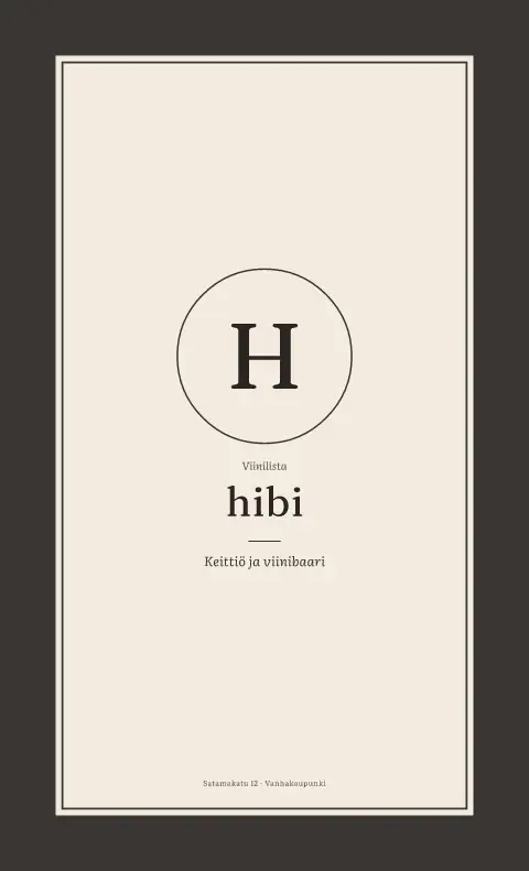 Kivitavarakellari – ruokalistapohjan esikatselu