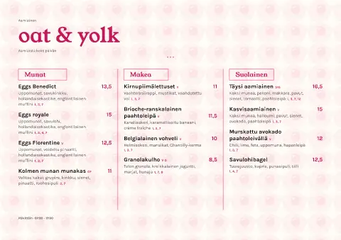 Kivikeltuainen – ruokalistapohjan esikatselu