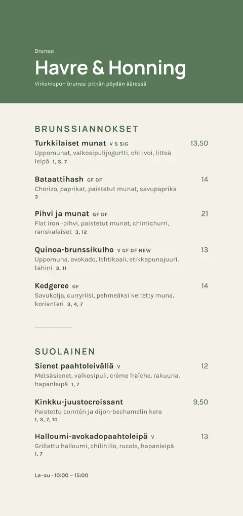 Salviakaurakakku – ruokalistapohjan esikatselu