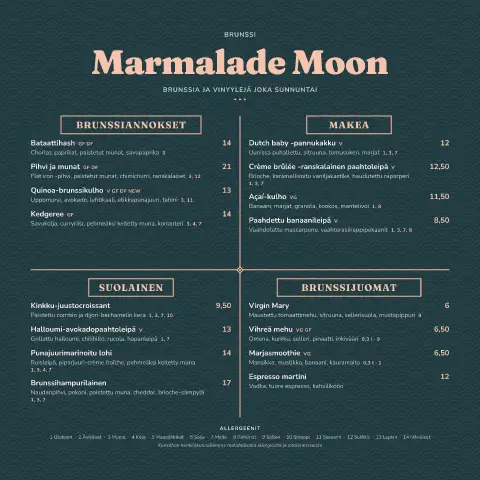 Persikkavinyyli – ruokalistapohjan esikatselu