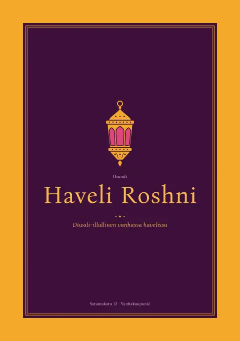 Kehäkukkahaveli – ruokalistapohjan esikatselu