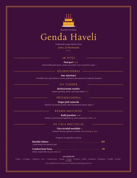 Coinnle ór Muire – réamhamharc de theimpléad biachláir