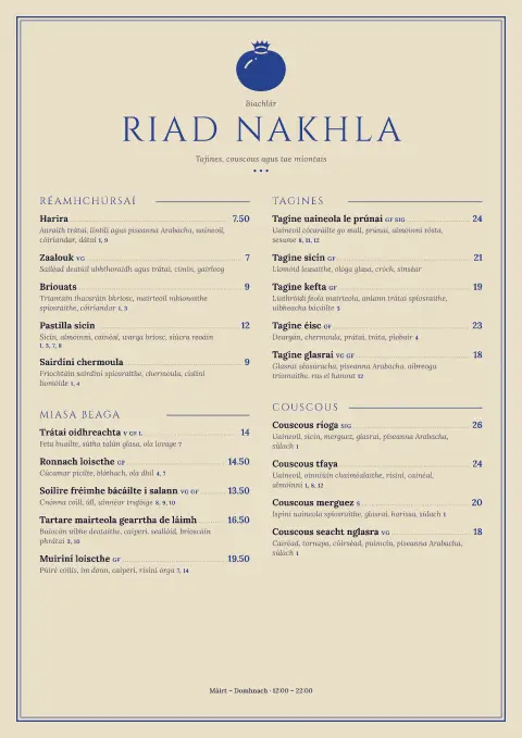 Riad Lapis – réamhamharc de theimpléad biachláir