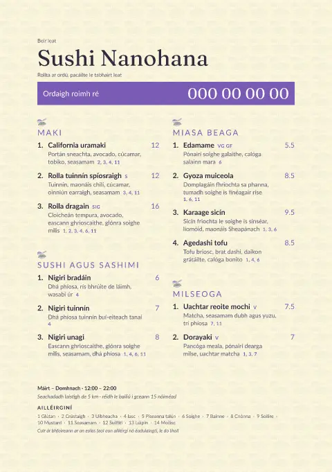 Maki sabhaircín – réamhamharc de theimpléad biachláir