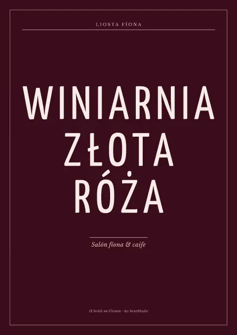 Winiarnia veilbhite – réamhamharc de theimpléad biachláir