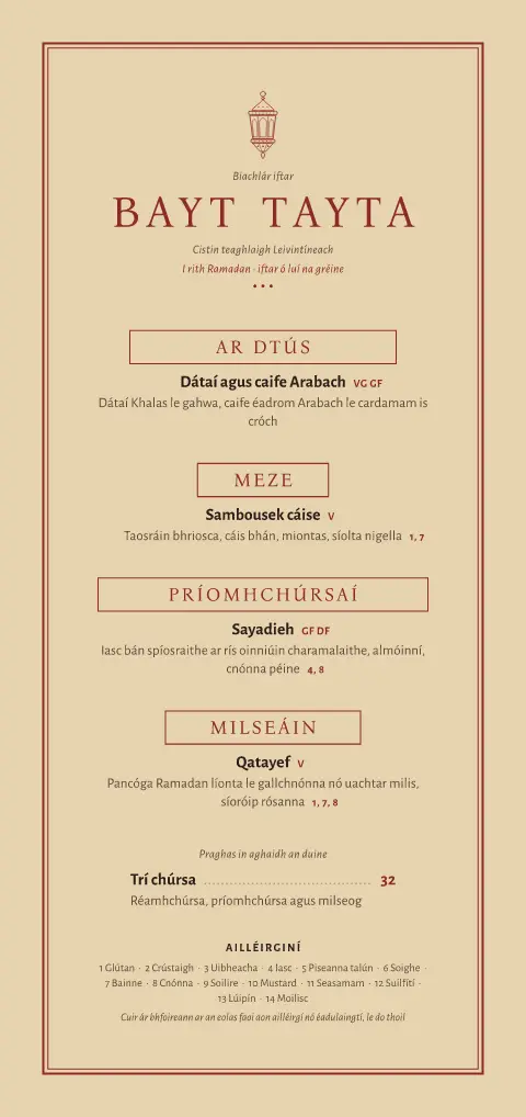 Uair an tsúmaic – réamhamharc de theimpléad biachláir