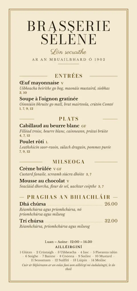 Meán lae seaimpéin – réamhamharc de theimpléad biachláir