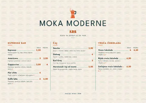 Bumerang crema – pregled predloška jelovnika