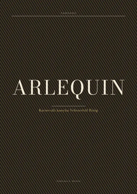 Harlequin Noir – étlapsablon előnézete