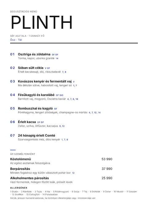 Ultramarine Slab – étlapsablon előnézete
