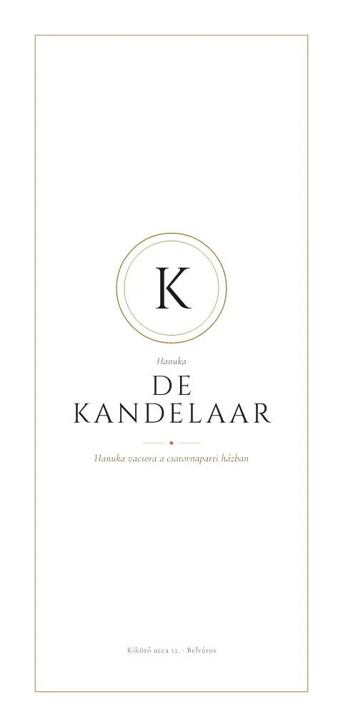 Canal Candles – étlapsablon előnézete