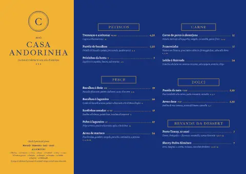 Rondini di maiolica – anteprima del modello di menù