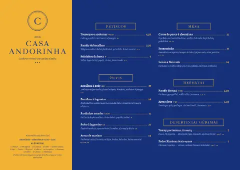 Kregždžių plytelės – meniu šablono peržiūra