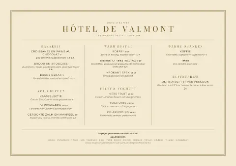 Garden Salon – voorbeeld van menukaarttemplate