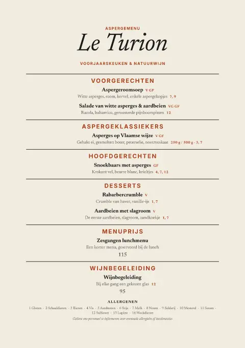 Vermilion Turion – voorbeeld van menukaarttemplate