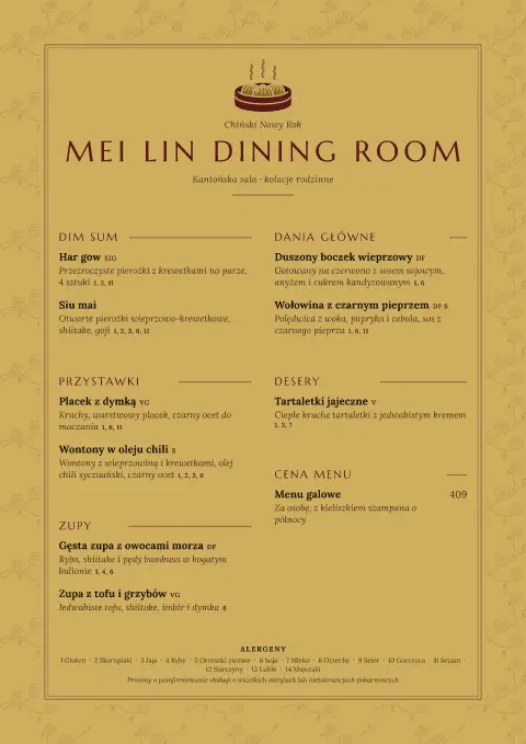 Kratka śliwy – podgląd szablonu menu