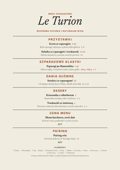 Cynobrowy pęd – podgląd szablonu menu
