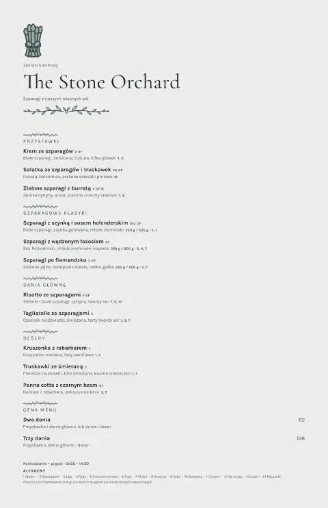 Łupkowy pęd – podgląd szablonu menu