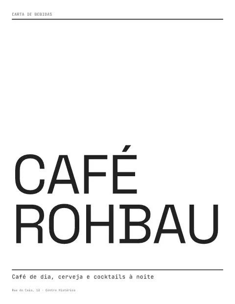 Livro-razão cru – pré-visualização do modelo de menu