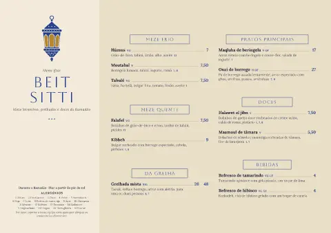 Treliça do pôr do sol – pré-visualização do modelo de menu