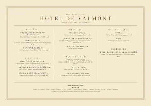 Salon de grădină – previzualizare model de meniu