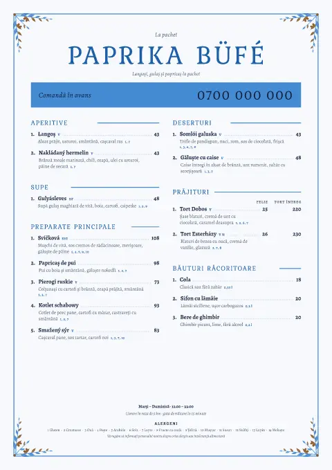 Broderie cu boia – previzualizare model de meniu
