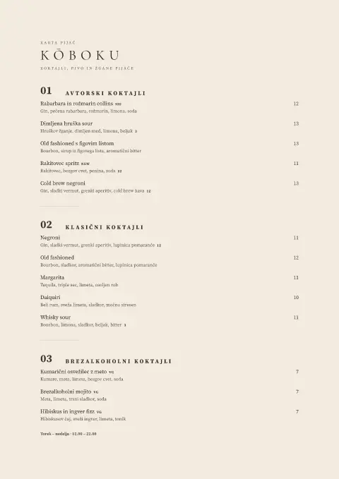 Oglen požirek – predogled predloge za jedilni list